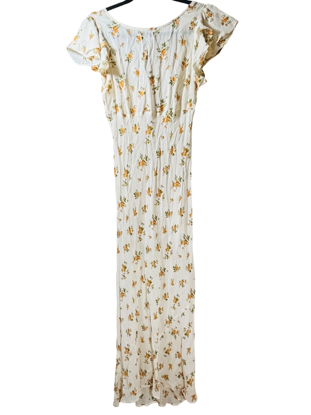 NWT Reformation Lisola Maxi Floral Dress in Sz S Nicola Cream - Picture 5 of 16